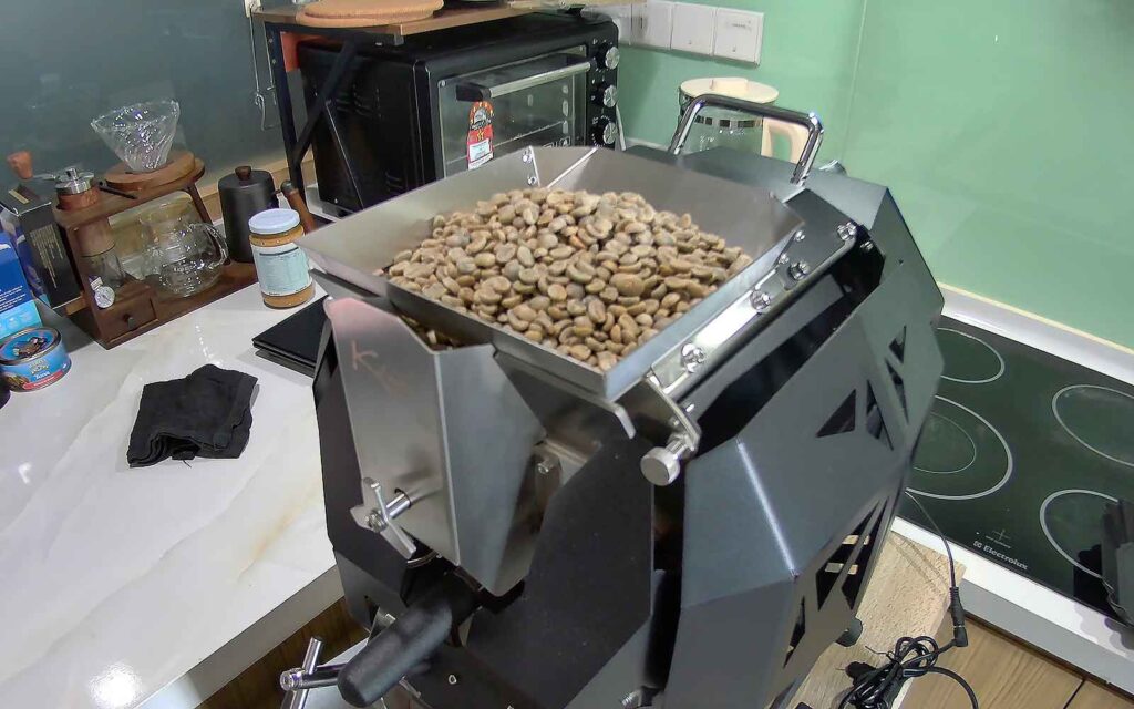 Mae Ukho ready for roasting