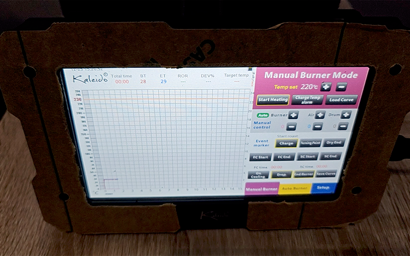 Kaleido M6 tablet screen